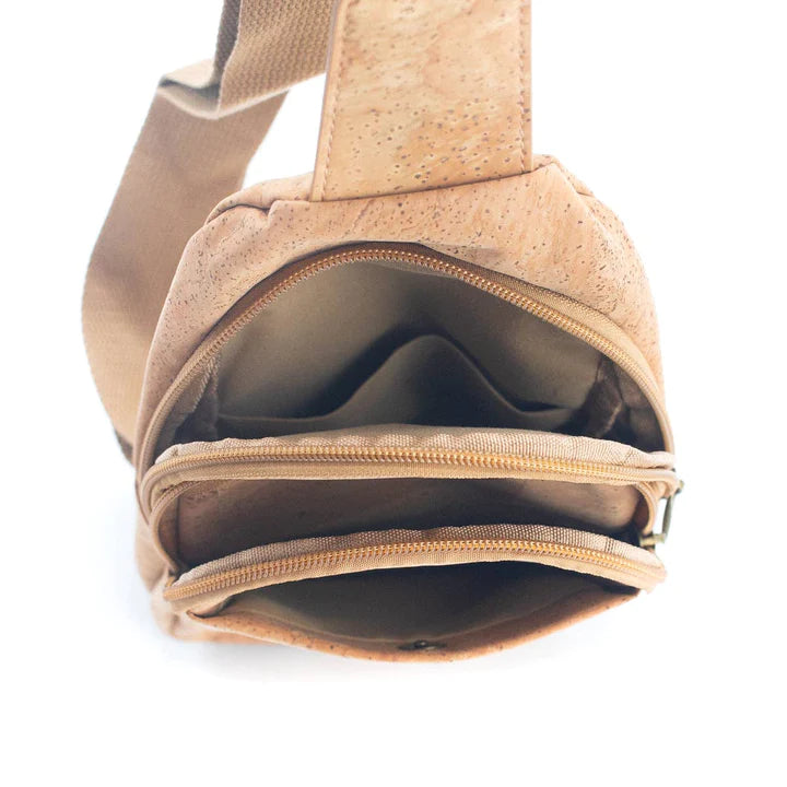 Sidebag aus natürlichem Kork
