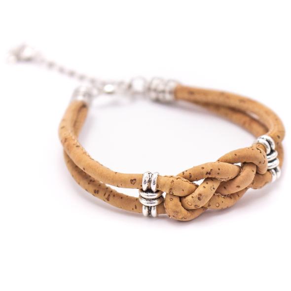 Kordelarmband Natur