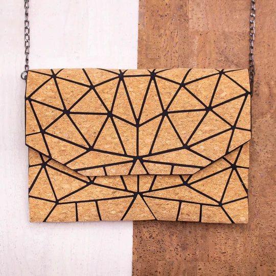 geometrische Abendtasche