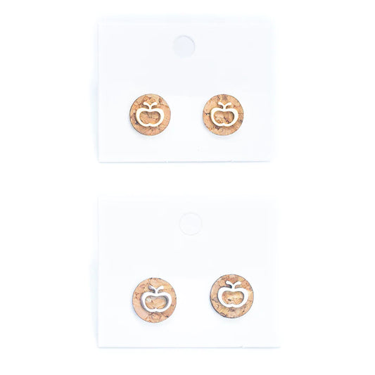 Ohrstecker Apfel