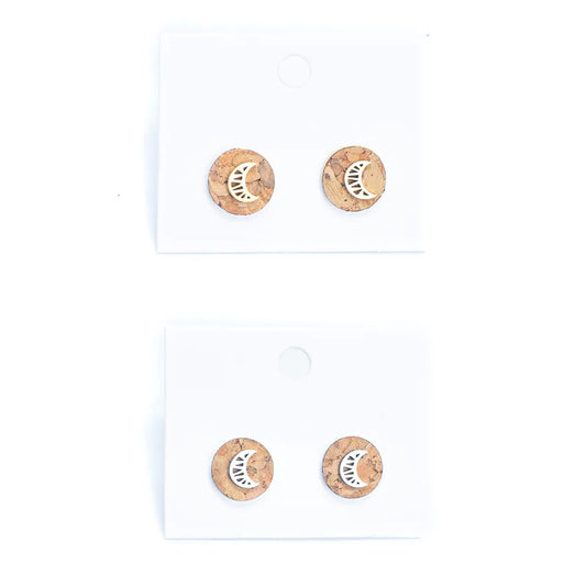 Ohrstecker Mond