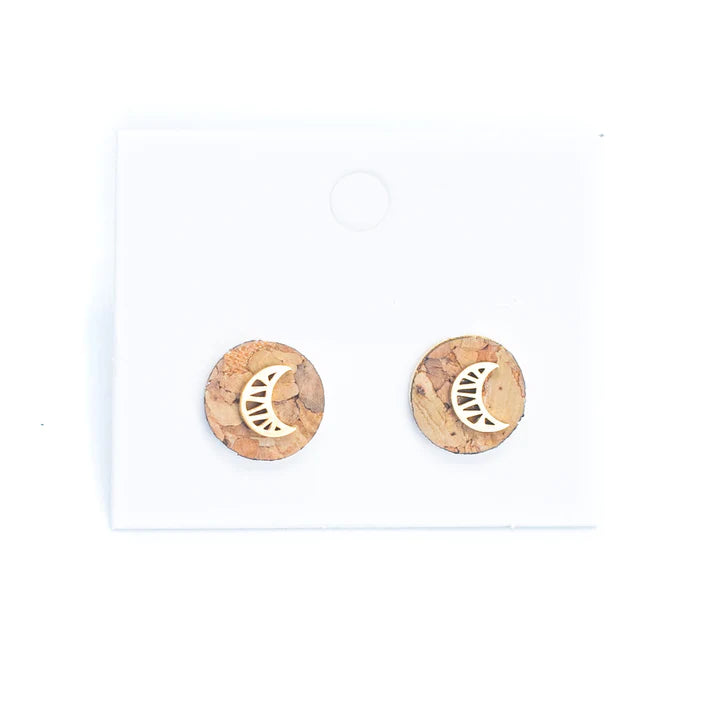 Ohrstecker Mond