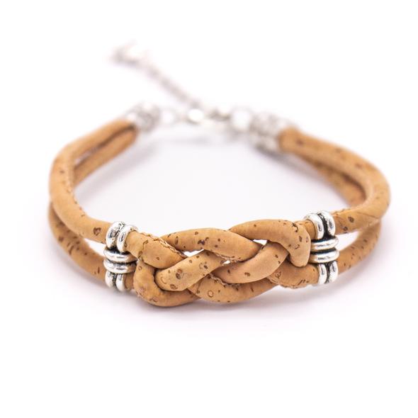 Kordelarmband Natur