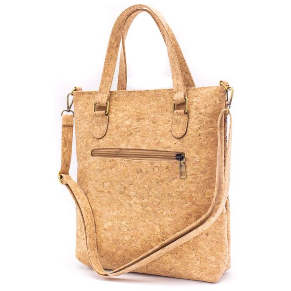 Handtasche mit Tragegriffen und Schultergurt