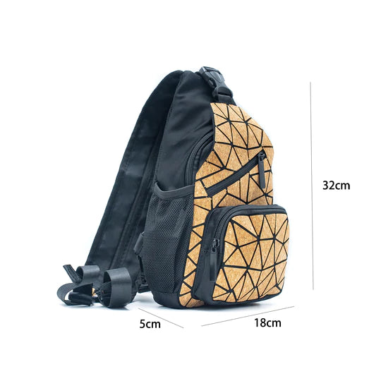 geometrischer Rucksack